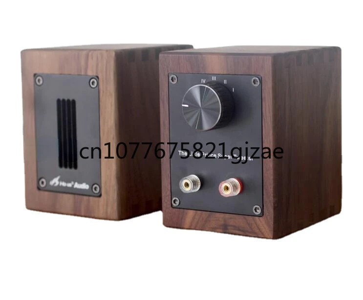 

HIFI black solid wood external heating sound aluminum strip type ultra high pitched Tweeter Speaker 91.5dB/mW 30 W