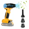 Jet Blower Brushless Violent Turbo Fan 130000RPM 4-Speed Control Wireless Handheld Fan For Dewalt 20V Battery (No Battery) 1
