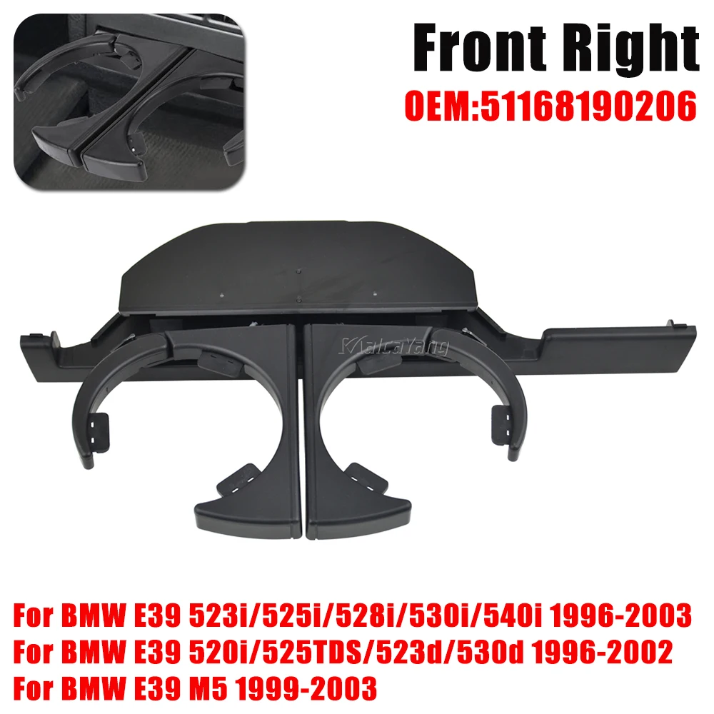 Getränkehalter in der Vorderkonsole für BMW 5er E39 51168190205 - BB26223 