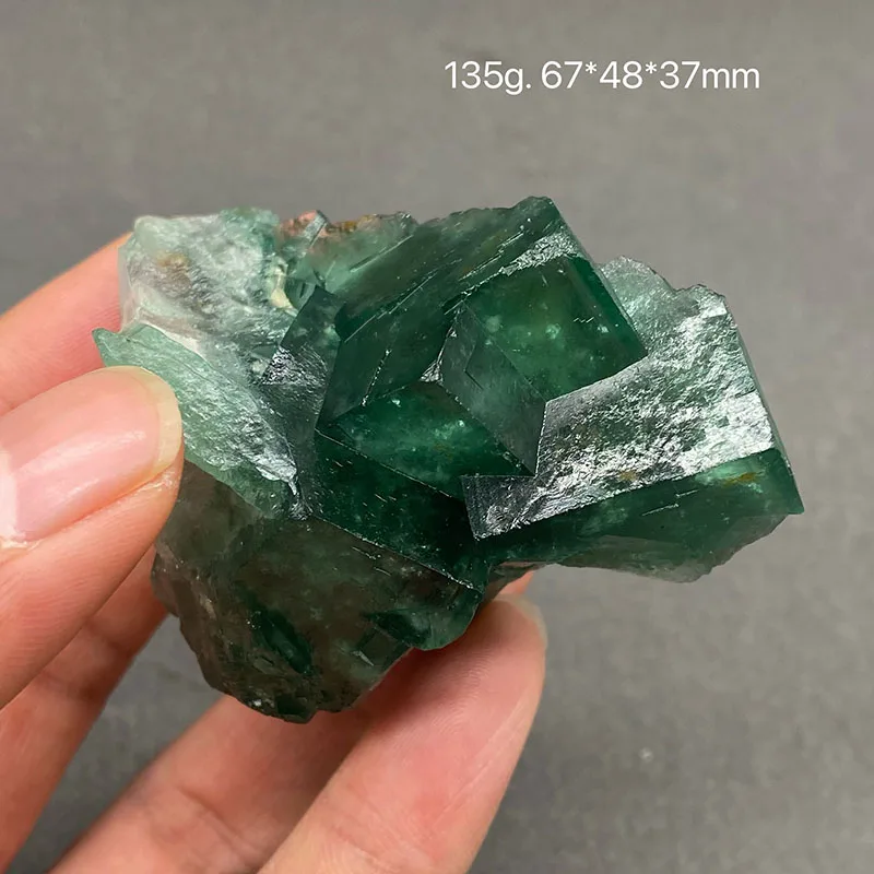 100% natural  Green fluorite raw stone mineral specimen healing crystal gem collection