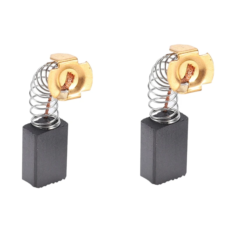 HLZS-2 Pcs Electric Drill Motor Carbon Brushes 15 x 9 x 6mm carbon brush