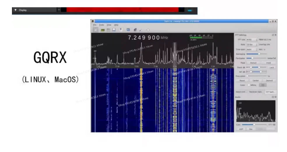 RTL-SDR L6 오리지널 버전 - 풀밴드 소프트웨어 라디오 수신기