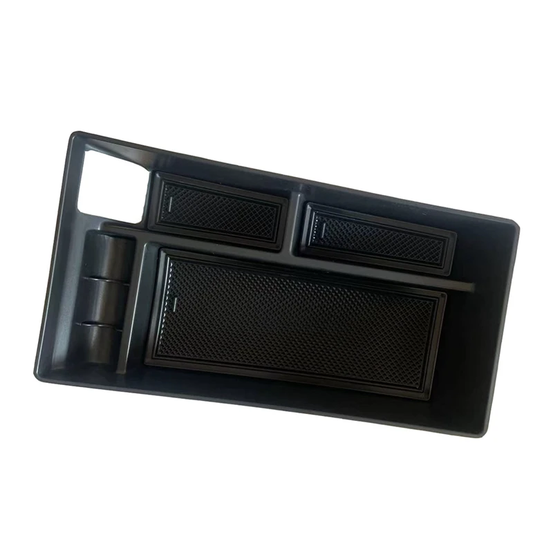 Armrest Storage Box Organizer Center Console Tray For Mustang Mach-E-Interior Replacement Spare Parts