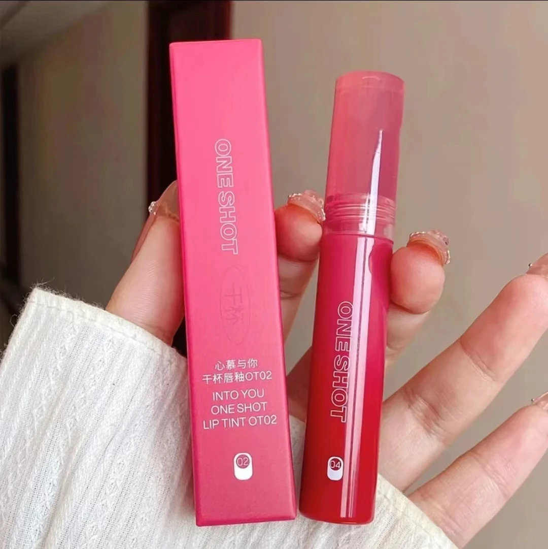 

INTO YOU Open Lip Glaze Matte Women's Lipstick Disposable Lip Color Lasting Lip Glaze Cosmetics