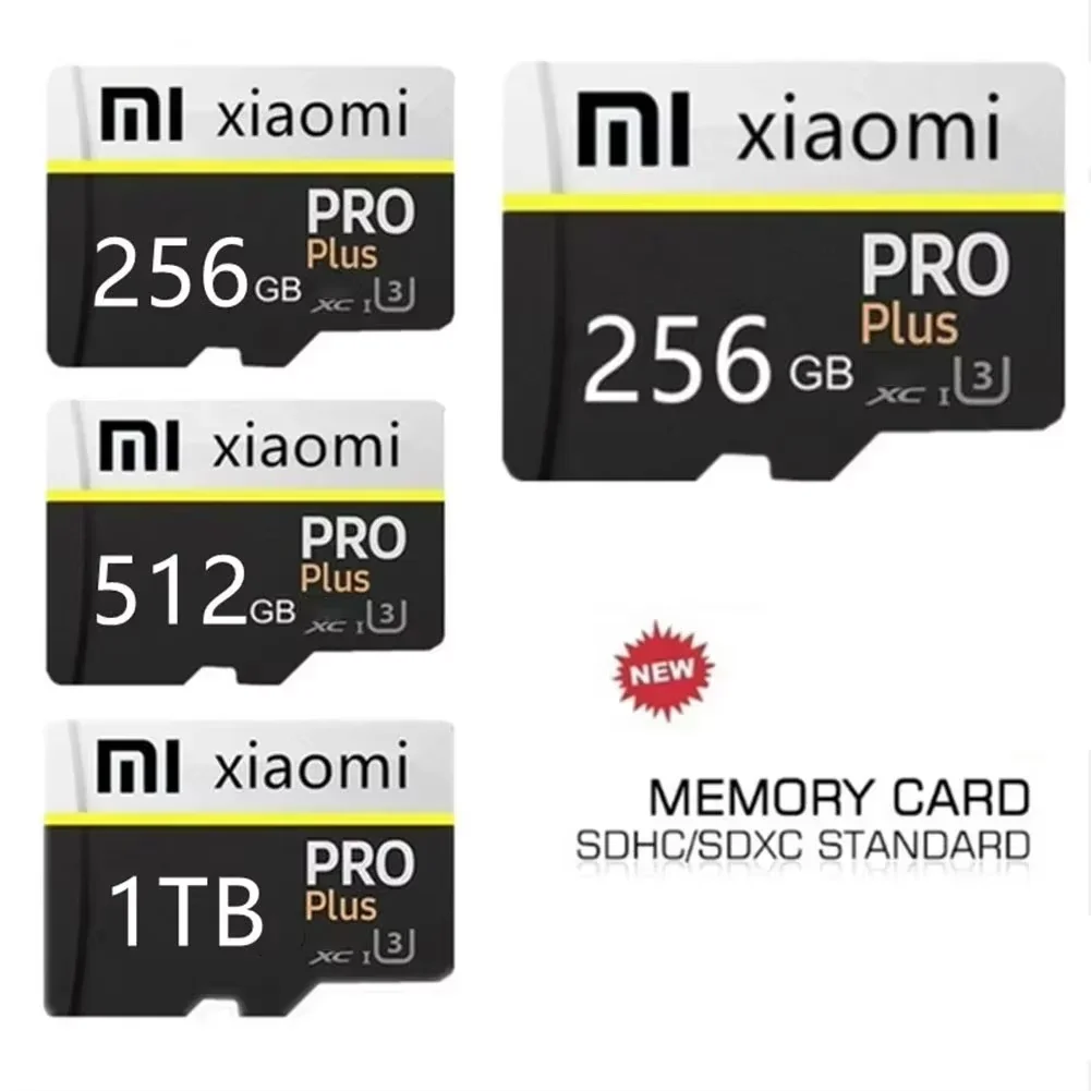 Memory Card Xiaomi SD Memory Card 2TB 1TB Class 10 High Speed Micro TF Card 1TB 512GB For Nintendo Switch PC Smart phone SD 128GB 256GB