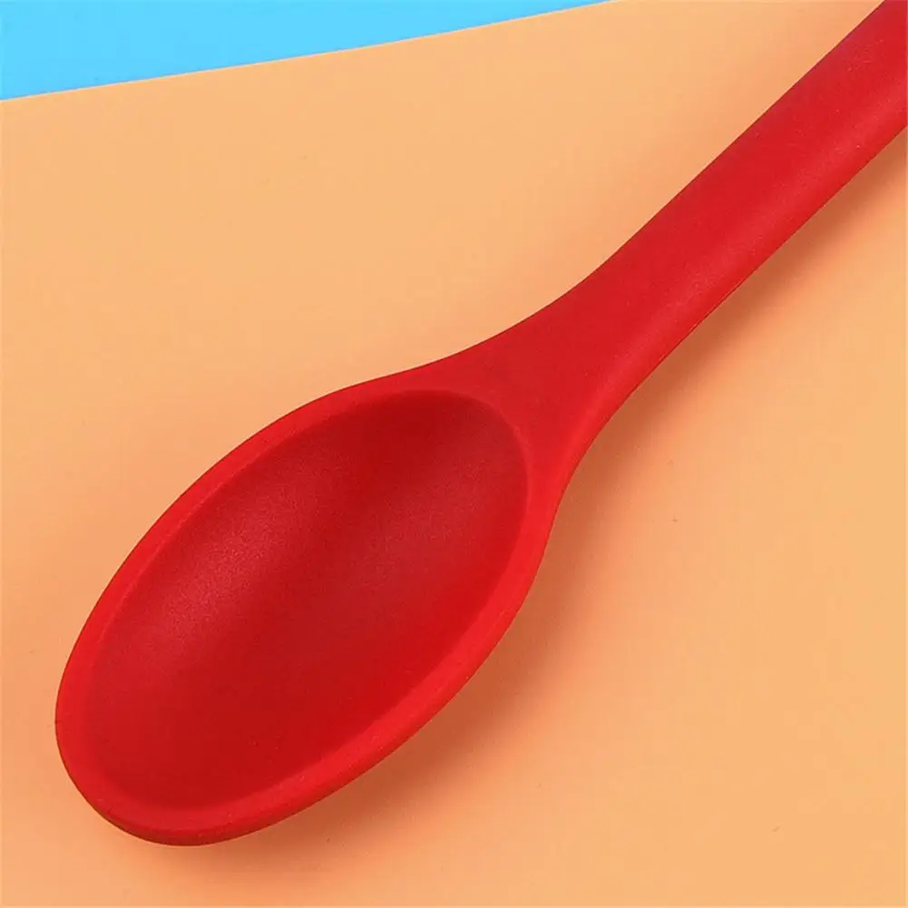 Kitchen Silicone Spoon Large Long Handle For Food Stirring