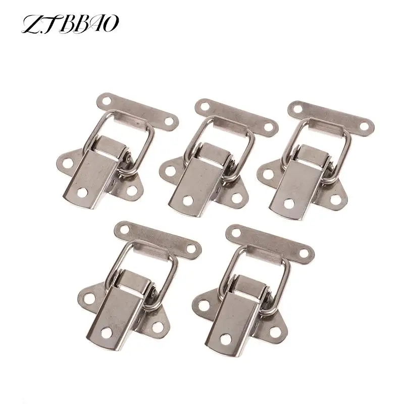 

1PCS 304 Stainless Steel Aircraft Strap Strap Box Bag Flat Mouth Buckle Strap Latch Tool