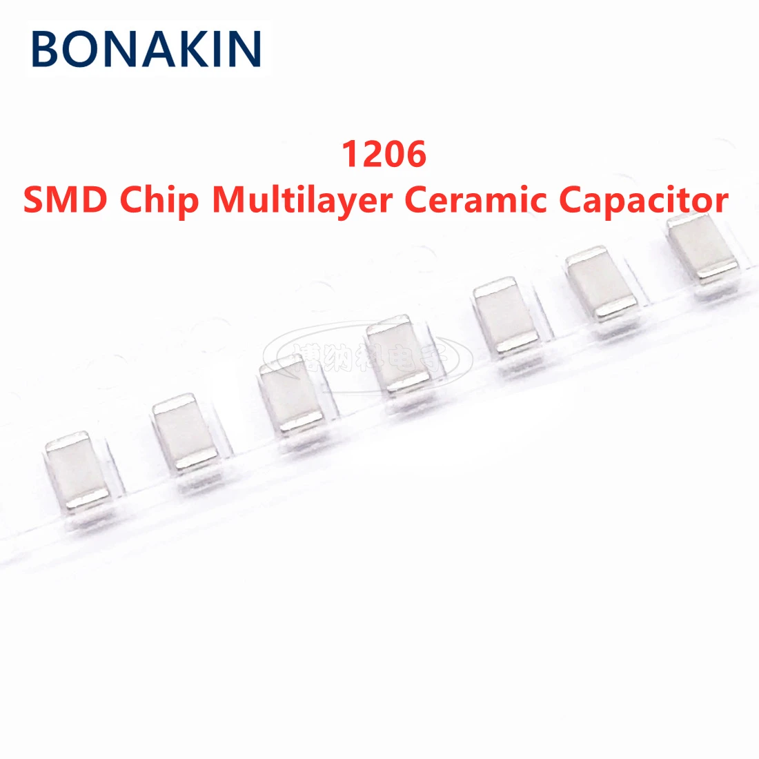 

50PCS 1206 82PF 50V 100V 250V 500V 1000V 2000V ±5% 820J C0G NPO SMD Chip Multilayer Ceramic Capacitor