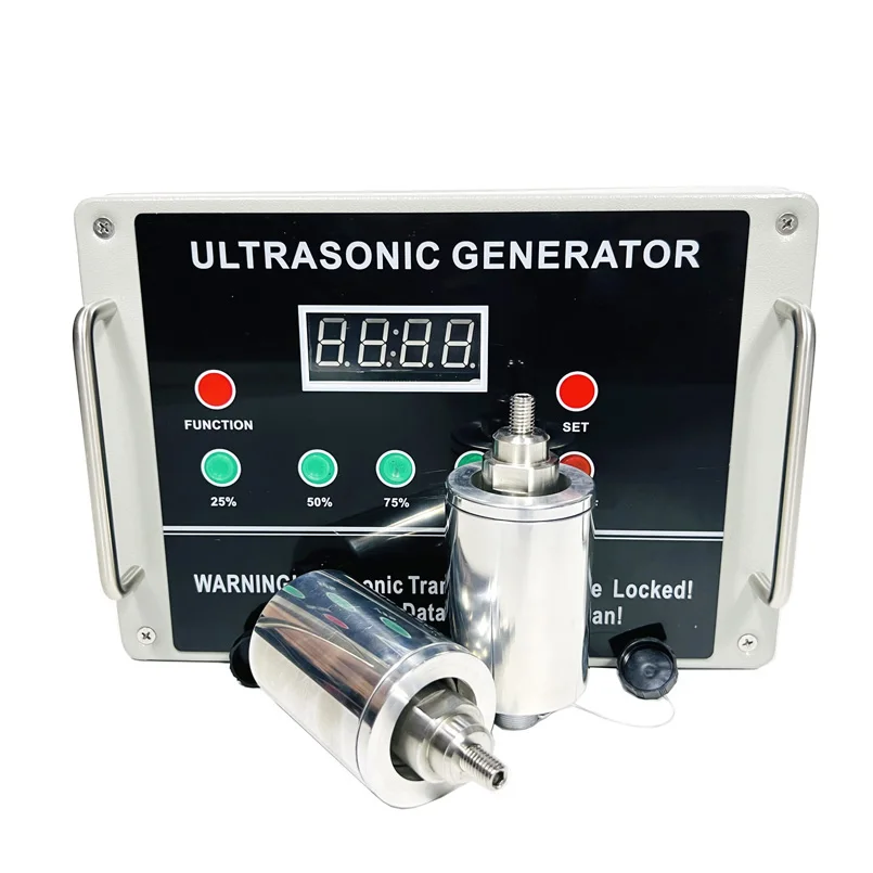 

400W Ultrasonic Generator And 2 Transducer For Ultrasonic Sieve Powder Coating Vibrating Screen Machine