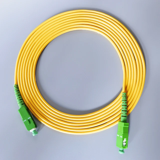 2 м/3 м/5 м оптоволоконный патч-кабель SC/APC-SC/APC fibra optica одномодовый оптоволоконный патч-корд удлинитель кабель FTTH 2
