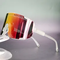 Lunettes de vélo POC DEVOUR, lunettes de cyclisme, lunettes de protection contre le vent pour l'extérieur, lunettes de vélo anti-éblouissement UV400 pour hommes et femmes 4