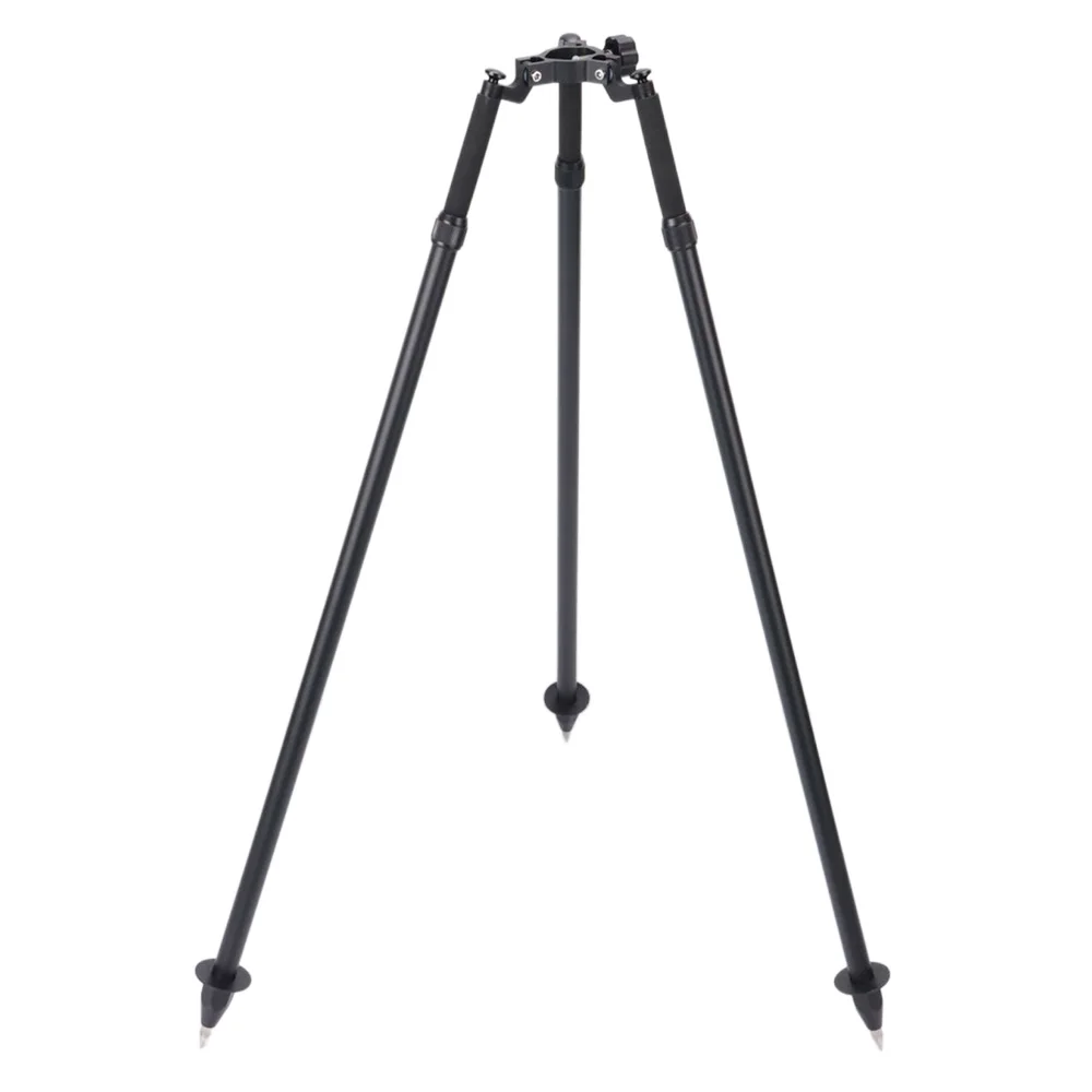 

Black Aluminum Land Surveying Equipment Thumb-release Prism Pole Tripod DZ33A