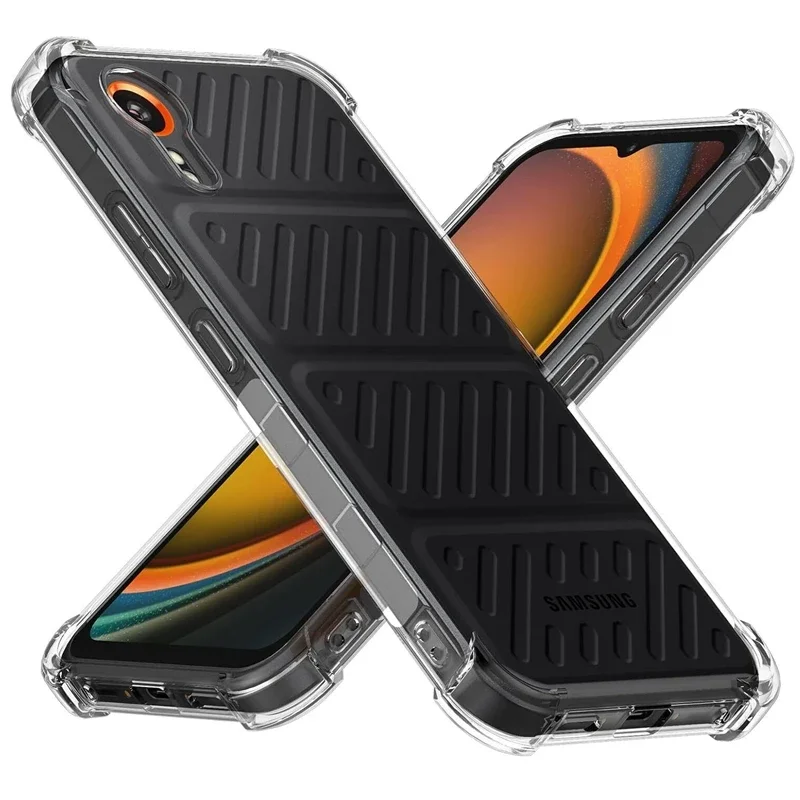 Custodia antiurto in TPU Airbag per Samsung Galaxy Xcover 7 Xcover 6 Pro 5 Custodia protettiva Capa Fundas Coque