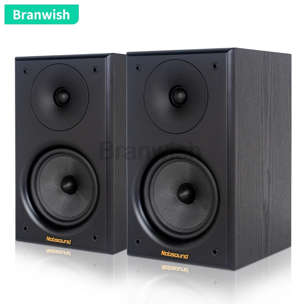 6.5 Inch Desktop Two-Way NS2000MKII Speaker High Power HiFi Audio Speaker Passive Surround Home Theater Bookshelf 100W