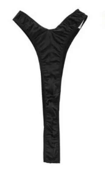 GUUOAT Gay Pornographic Bodysuit for Men Overall Pullover Fun Underwear Strap Pants Latex Male Fetishism Secret Brief Small Bag