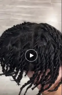 Полная кожа PU Afro Men Toupee Remy Human Hair Темно-коричневые косы Парики Прочные завязанные