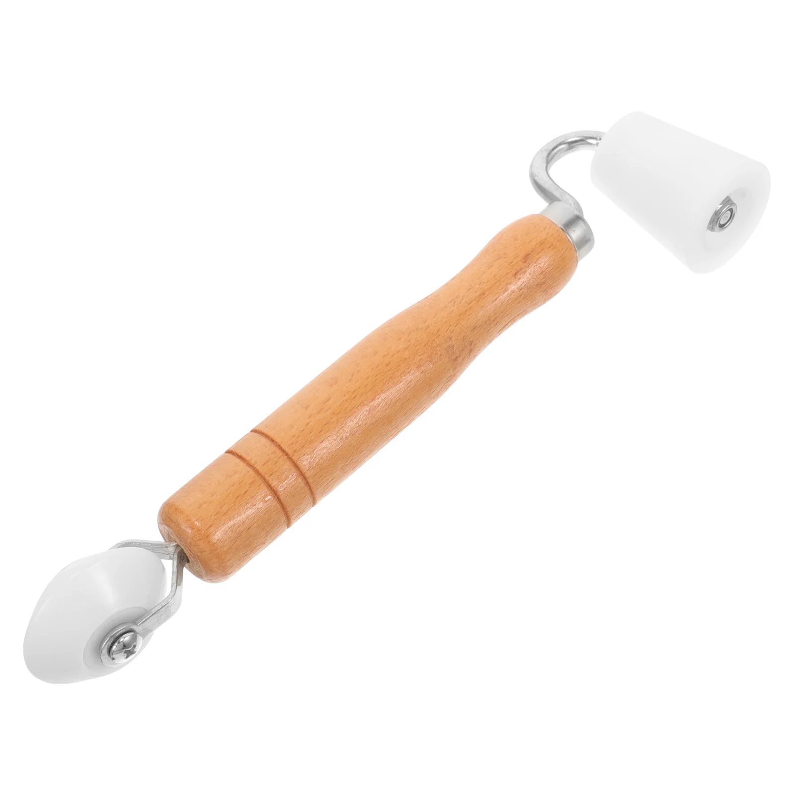 

Wallpaper Press Wheel Roller for Wallpapering Seam Walkers Smoothing Tool with Wood Handle Wooden
