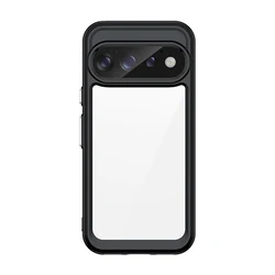 Transparent Colorful TPU Protective Case Cover for Google Pixel 11 (XC - XL black)