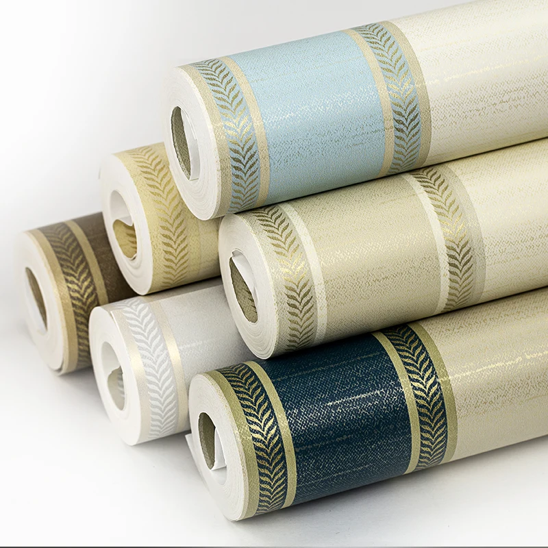 

Современные роскошные полосатые обои для гостиной 3d металлик Вертикальная фотобумага из нетканого материала