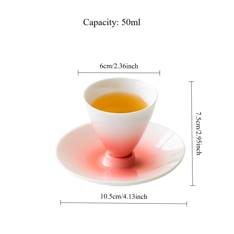 Creative Chinese-style handmade white porcelain kung fu tea cups for home use personal cups master cups and tea-tasting cups