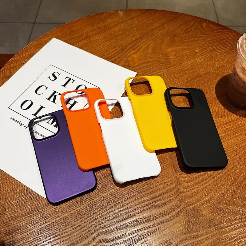 Sleek Rubberized Matte Hard Plastic Phone Cover