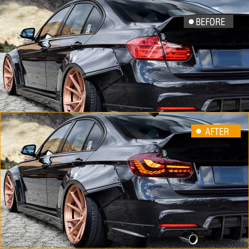 BMW F30,f35,f80,316i,318i,320i,330i,3シリーズ2013-2018用テール