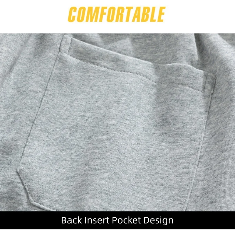 بنطلون واسع الساق للرجال لفصلي الخريف والشتاء، مبطن بالصوف، تصميم مستقيم وفضفاض، بنطلون رياضي كاجوال طويل، بنطلون رياضي أسود