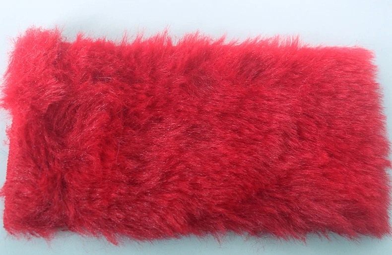 7MM Plüschstoff, reine Farbe, weiches Kunstkaninchenfell, Kleidung, Kissen, DIY-Dekorationsmaterial – Detail 8