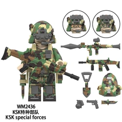 Elite Military Special Forces Snow Leopard Soldier Action Figure Toy (WM2436)