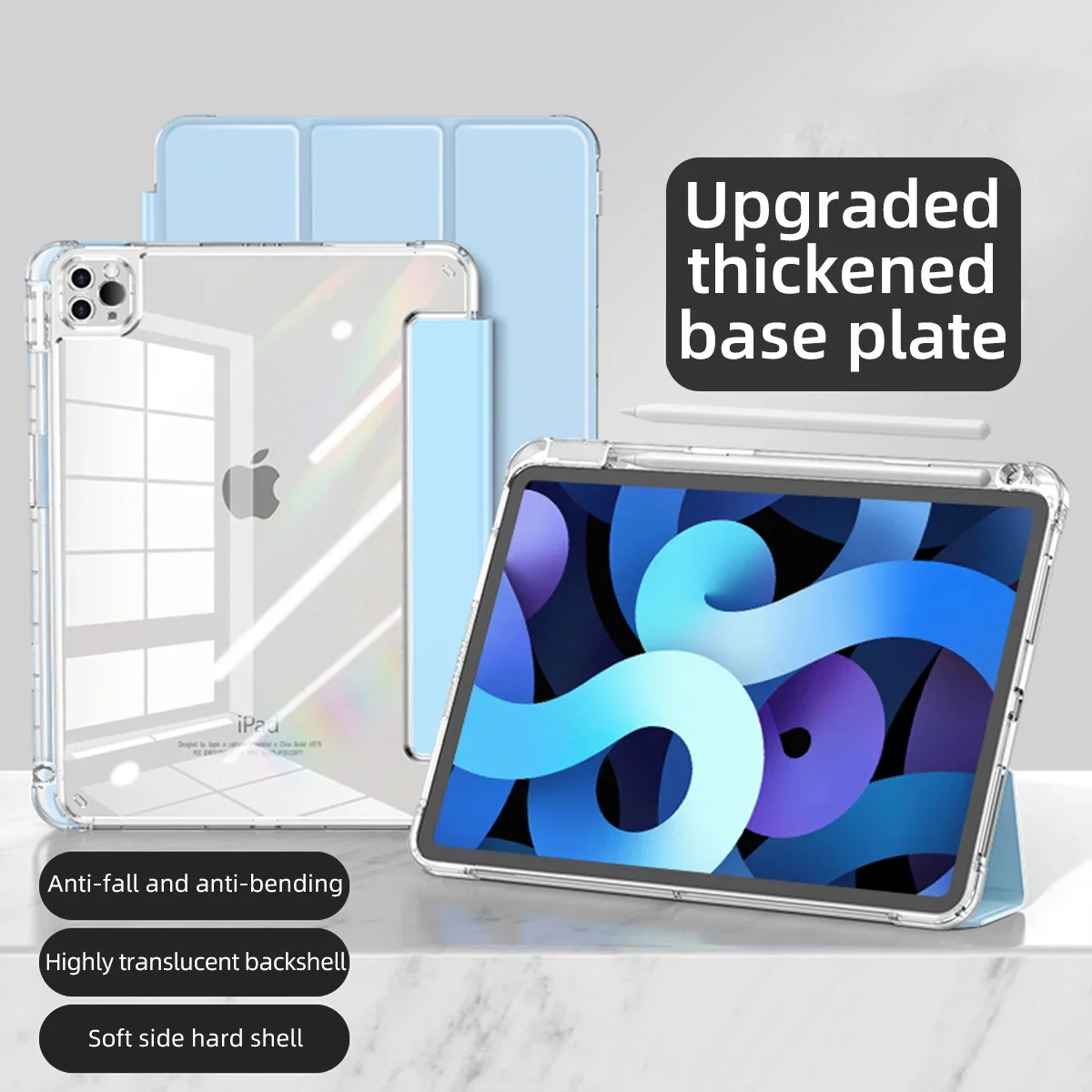 Enhanced Protective Case with Pencil Holder