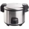 Commercial-Grade Electric Rice Cooker with Hinged Cover, 30 Cup 1