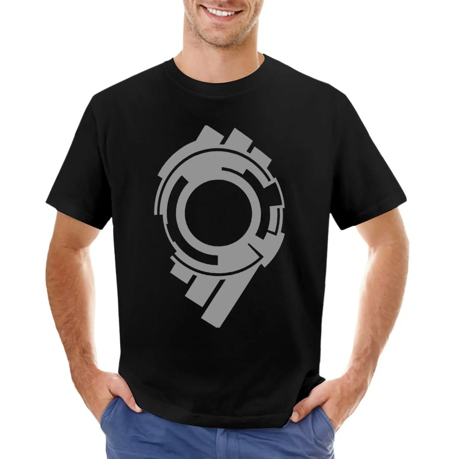 

Section 9 (grey print) T-Shirt hippie clothes kawaii clothes mens big and tall t shirts