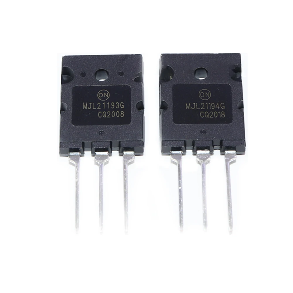 

5pairs ( 5pcs MJL21193 + 5pcs MJL21194 ) TO-3PL MJL21193G MJL21194G TO-3P
