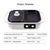 Electric Hot Pot Household Mandarin Duck Multi-function All-in-One Electric Cooking Cooker 220V Househould Non-stick Cooking 6