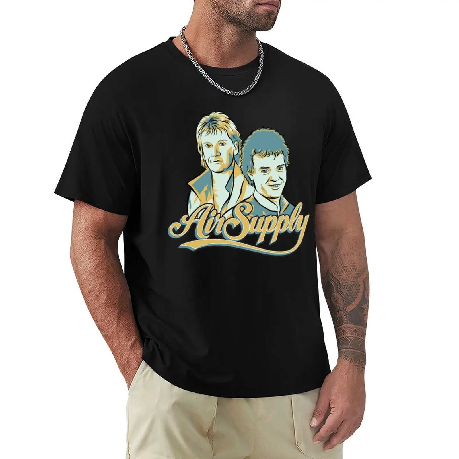 

Air Supply T-shirt quick drying plain mens graphic t-shirts big and tall