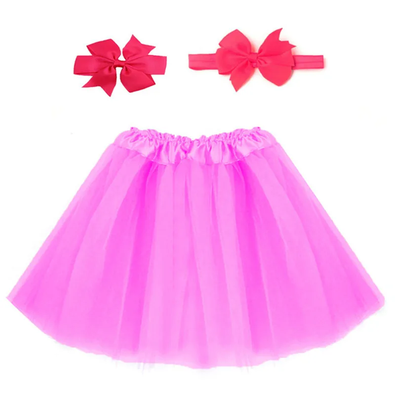 Auberllus Accessoires de photographie pour bébé fille - Tutu - Jupe tutu -  Bandeau - Rose - 0 à 3 mois, rose, 0 - 3 mois : : Mode