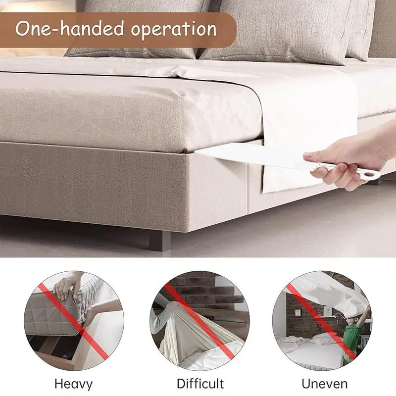 

Bed Sheet Adjustable Tucker New Bed Sheet Quilt Clip Anti Slip Buckle Holder Handle Quilt Holder Helps Fold And Hold Mattress
