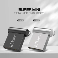 High-Speed Mini Pen Drive 128GB 64GB 32GB 16GB 8GB USB 2.0 Metal Flash Drive Portable Waterproof U Disk for Data Transmission 2