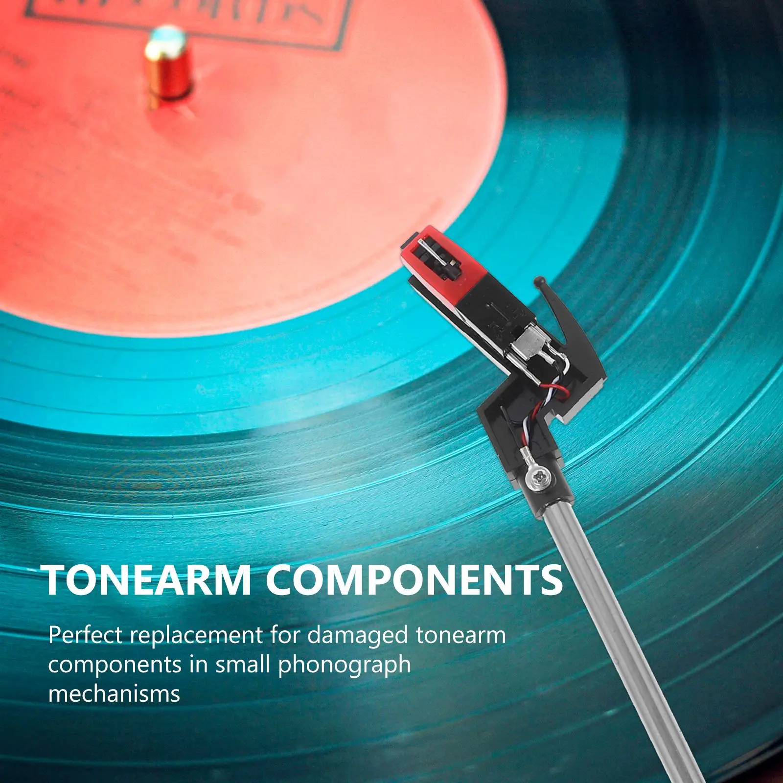 Turntable Tonearm Phonograph Arm Record Player Pickup Replacement Supply Ruby Pickup Tonearm Record Player Accessories
