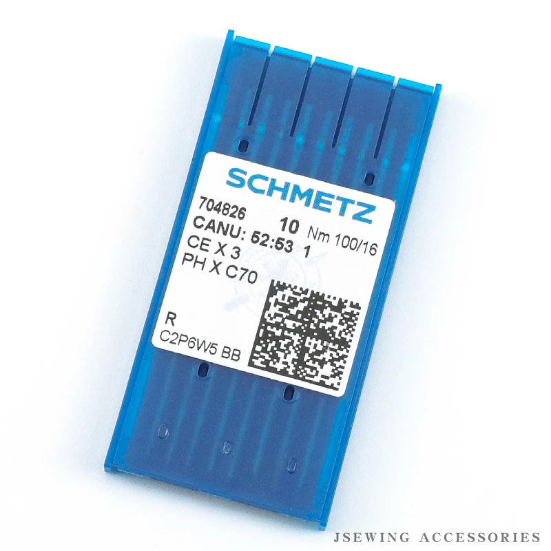 Фото 10 шт. иглы CEX3 (PHXC70) Schmetz подходят для Tajima Barudan SWF, китайские машины для вышивки полотенец 616500040000 CANU 52:53 №3
