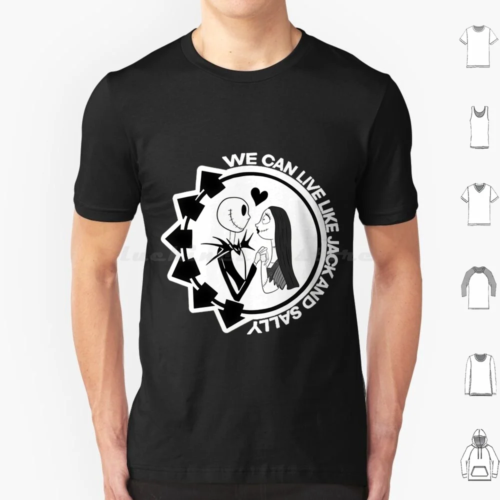 Blink 182 Tee We Can Live Like Jack And Sally Top Heavyweight