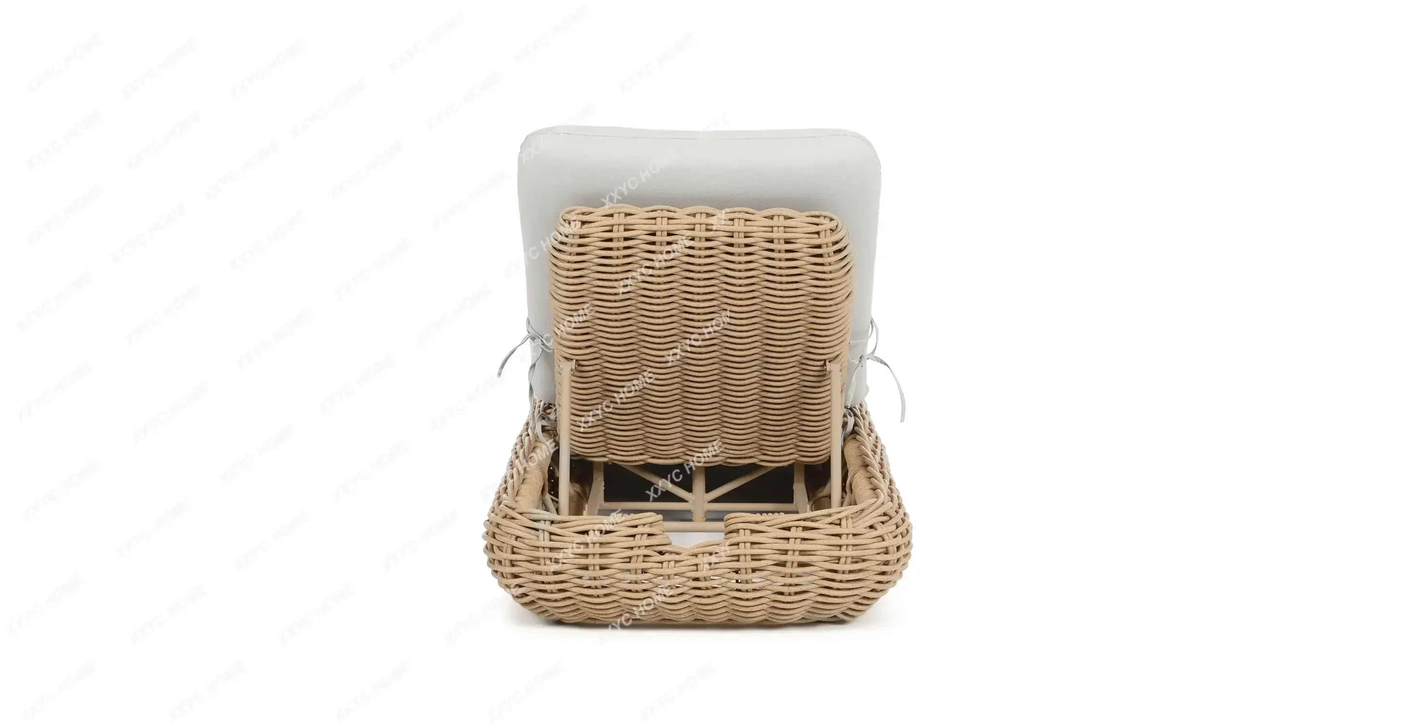 garden furniture folding beach chair cane furniture cane garden lounge