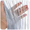 Door String Curtain Wall Panel Fringe Window Room Divider Home Patio Bedroom Decorative Tassel Screen for Wedding Coffee House 3
