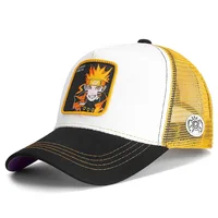 Naruto Inspired Character Trucker Cap – Adjustable Anime Mesh Hat - Image 4