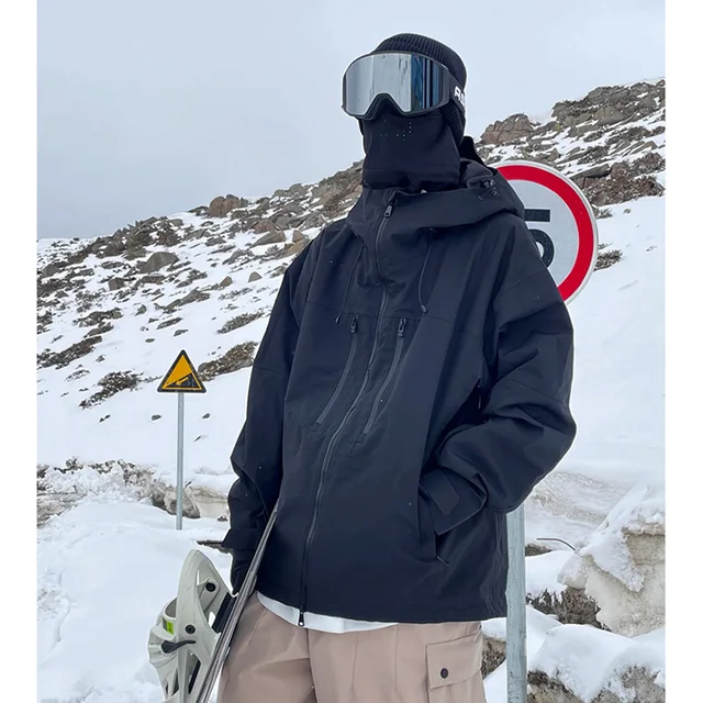 7 Colors Unisex Ski Jacket For Men Women Windproof Winter Overalls Hoodie Waterproof Outdoor Jackets Snowboard Sports Clothing 1