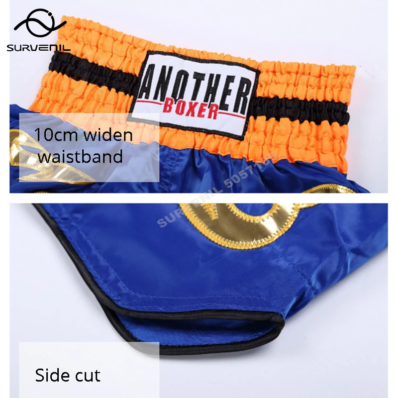 Muay Thai Shorts High Quality Boxing Shorts Men Women Kids Boy Girl Kickboxing Fight Training Pants Martial Arts Workout Clothes