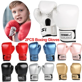 Kids PU Sparring Gloves 1