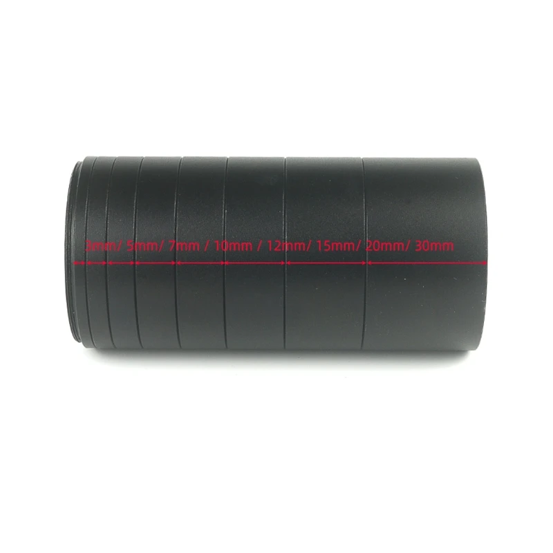 천문학 전문 망원경 천체 사진용 익스텐션 튜브 키트, M48, M42, 3mm, 5mm, 7mm, 10mm, 12mm, 15mm, 20mm, 30mm, M48, M42 x 0.75
