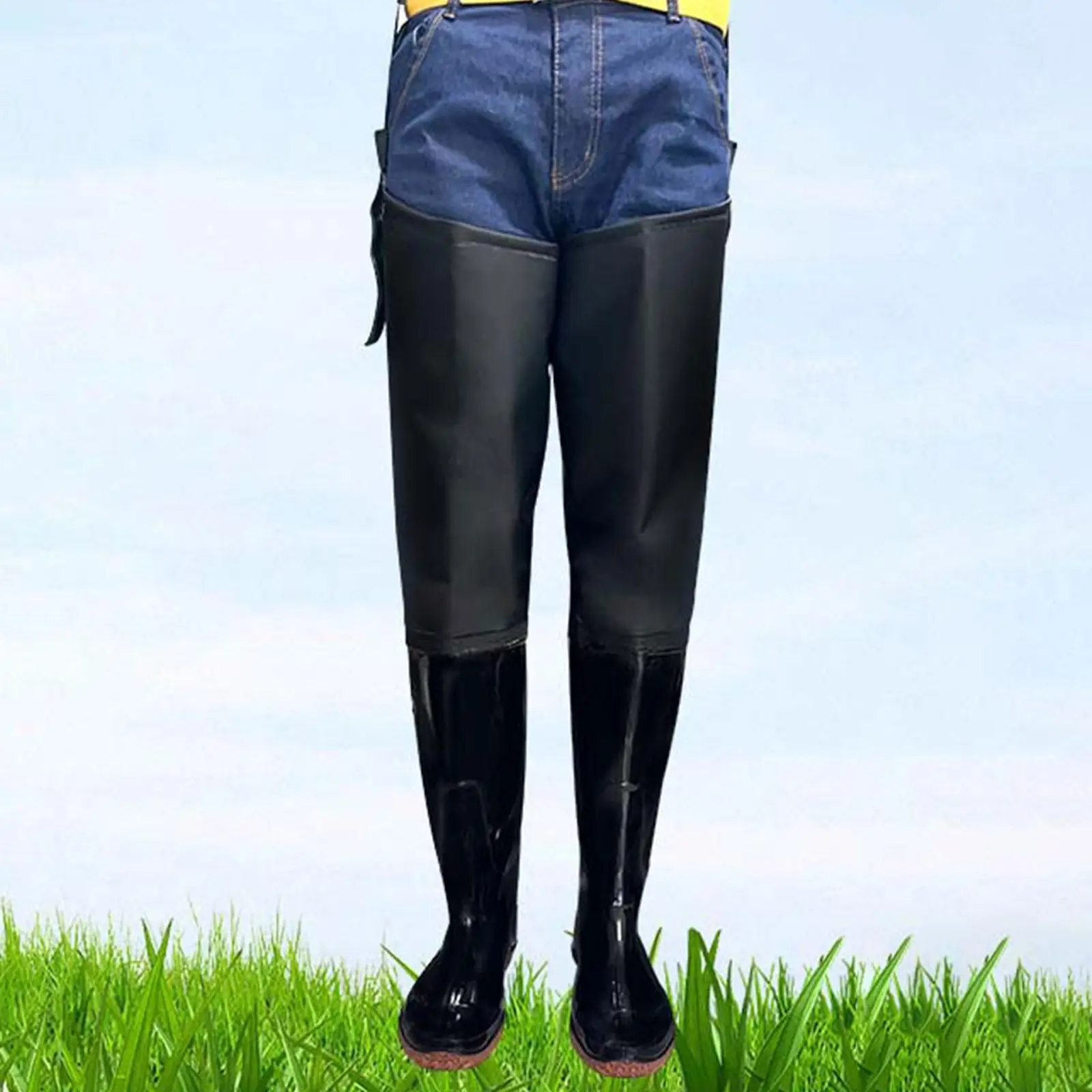 Fishing Waders Insulated Water Resistant Lightweight Thigh Waders with Nonslip Boots for Kayaking Gardening Hunting Agriculture Fishing Waders Insulated Water Resistant Lightweight Thigh Waders with Nonslip Boots for Kayaking Gardening Hunting Agriculture