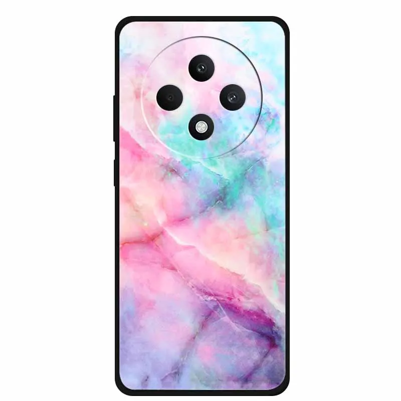 Elegant Marble Design Phone Case - Luxury Soft Silicone Bumper & Color Shield